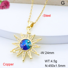 F6N301461baka-L017  Stainless Steel Necklace