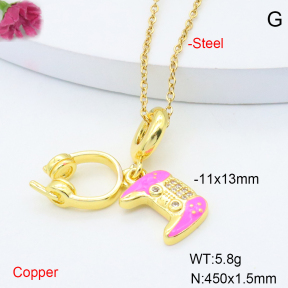 F6N301466baka-L017  Stainless Steel Necklace