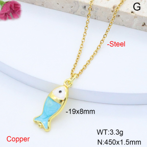 F6N301474vaia-L017  Stainless Steel Necklace