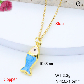 F6N301475vaia-L017  Stainless Steel Necklace