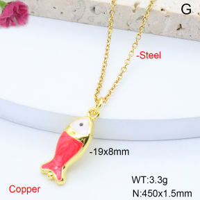 F6N301476vaia-L017  Stainless Steel Necklace