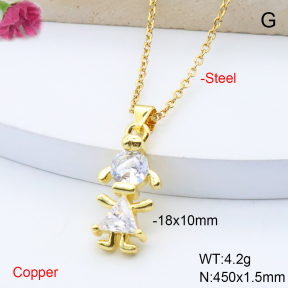 F6N408597vail-L017  Stainless Steel Necklace