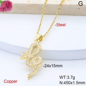 F6N408599aajl-L017  Stainless Steel Necklace