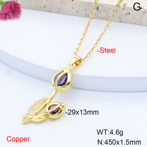 F6N408602baka-L017  Stainless Steel Necklace