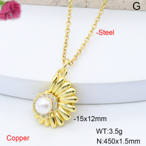 F6N408606avja-L017  Stainless Steel Necklace