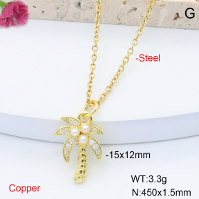 F6N408609vail-L017  Stainless Steel Necklace