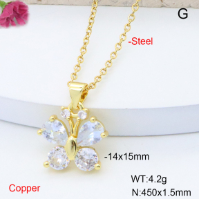 F6N408618aajl-L017  Stainless Steel Necklace