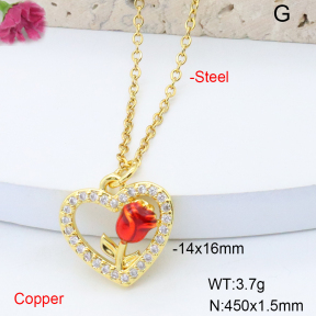 F6N408619vail-L017  Stainless Steel Necklace