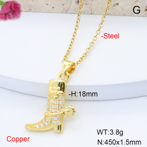 F6N408623avja-L017  Stainless Steel Necklace