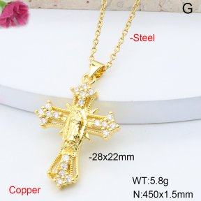 F6N408627aajl-L017  Stainless Steel Necklace