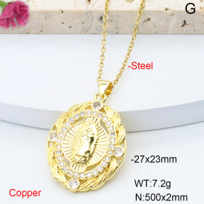F6N408630baka-L017  Stainless Steel Necklace