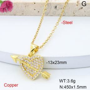 F6N408634avja-L017  Stainless Steel Necklace