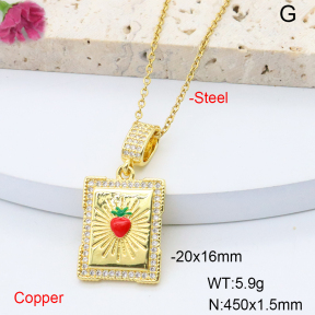 F6N408638ablb-L017  Stainless Steel Necklace