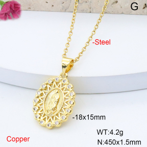 F6N408639avja-L017  Stainless Steel Necklace