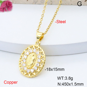 F6N408640avja-L017  Stainless Steel Necklace