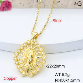 F6N408641avja-L017  Stainless Steel Necklace