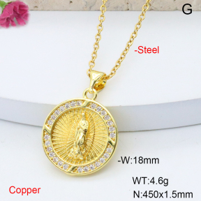 F6N408642aajl-L017  Stainless Steel Necklace