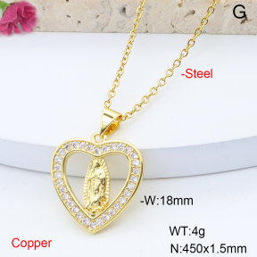 F6N408643avja-L017  Stainless Steel Necklace