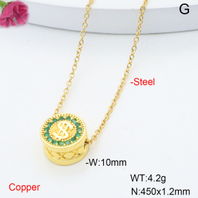 F6N408649vail-L017  Stainless Steel Necklace