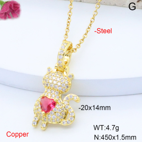 F6N408652aakl-L017  Stainless Steel Necklace