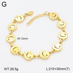 2B2004117bhia-452  Stainless Steel Bracelet