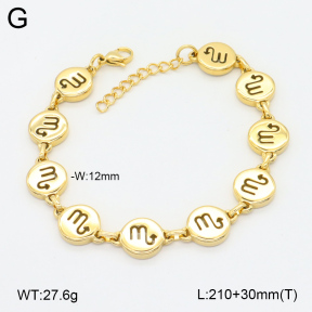 2B2004141bhia-452  Stainless Steel Bracelet