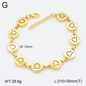 2B2004142bhia-452  Stainless Steel Bracelet