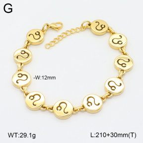 2B2004152bhia-452  Stainless Steel Bracelet