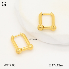 2E2005983bbml-669  Stainless Steel Earrings