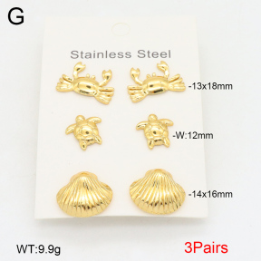 2E2005998vbll-434  Stainless Steel Earrings