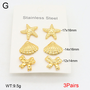 2E2005999vbll-434  Stainless Steel Earrings