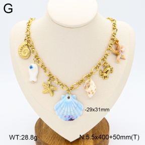 2N3002592bhjl-669  Stainless Steel Necklace