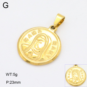 2P2004481vail-312  Stainless Steel Pendant