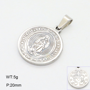 2P2004490aahl-312  Stainless Steel Pendant