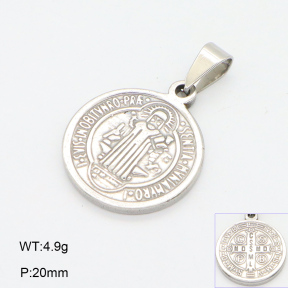 2P2004492aahl-312  Stainless Steel Pendant