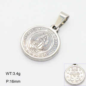 2P2004496aahl-312  Stainless Steel Pendant