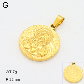 2P2004500vail-312  Stainless Steel Pendant