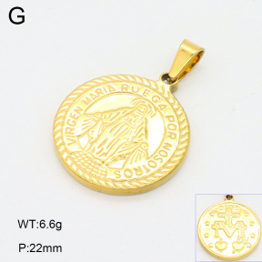 2P2004502vail-312  Stainless Steel Pendant