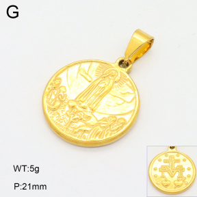2P2004504vail-312  Stainless Steel Pendant