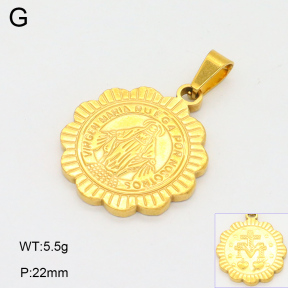 2P2004506vail-312  Stainless Steel Pendant