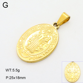 2P2004512vail-312  Stainless Steel Pendant