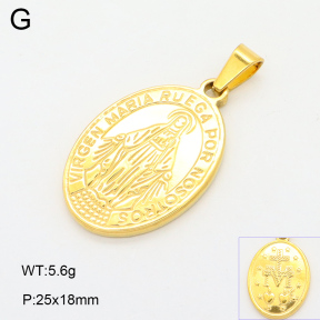 2P2004513vail-312  Stainless Steel Pendant