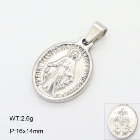 2P2004517aahl-312  Stainless Steel Pendant