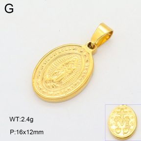2P2004520vaia-312  Stainless Steel Pendant