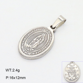2P2004521aahl-312  Stainless Steel Pendant