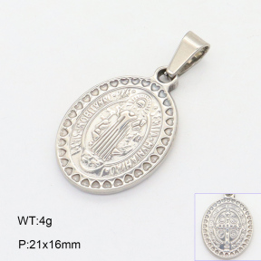 2P2004523aaho-312  Stainless Steel Pendant