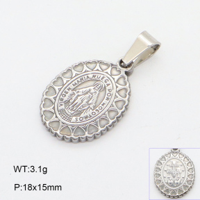 2P2004527aahl-312  Stainless Steel Pendant