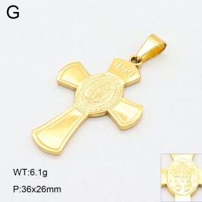 2P2004534baka-312  Stainless Steel Pendant