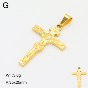 2P2004536baka-312  Stainless Steel Pendant