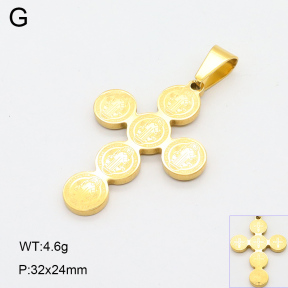 2P2004539baka-312  Stainless Steel Pendant